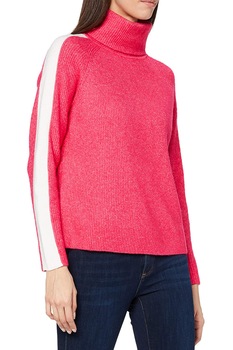 Pulover mix lana dama Esprit, roz/alb, 2XL Pulover mix lana dama Esprit, roz/alb, 2XL