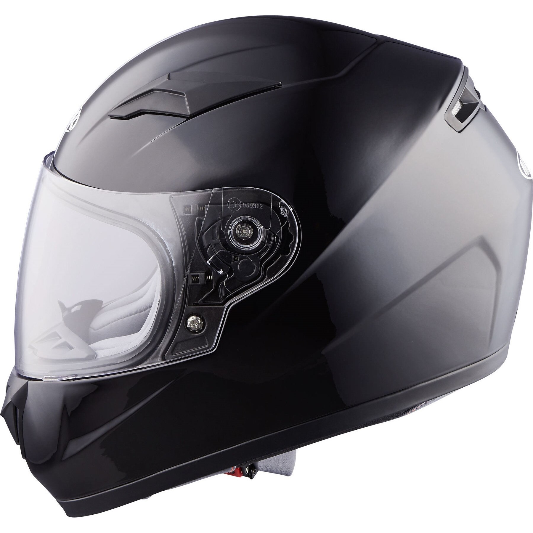 Casca integrala copii MTR, culoare negru, marime YL(51-52cm)