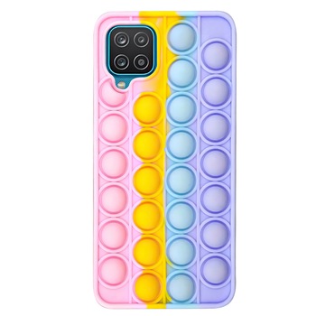 Husa PlanetPhone compatibila cu Samsung Galaxy A22 4G, POP IT, Push Pop Bubble Fidget, Antisoc, antistres, din silicon, Multicolor Husa PlanetPhone compatibila cu Samsung Galaxy A22 4G, POP IT, Push Pop Bubble Fidget, Antisoc, antistres, din silicon, Multicolor