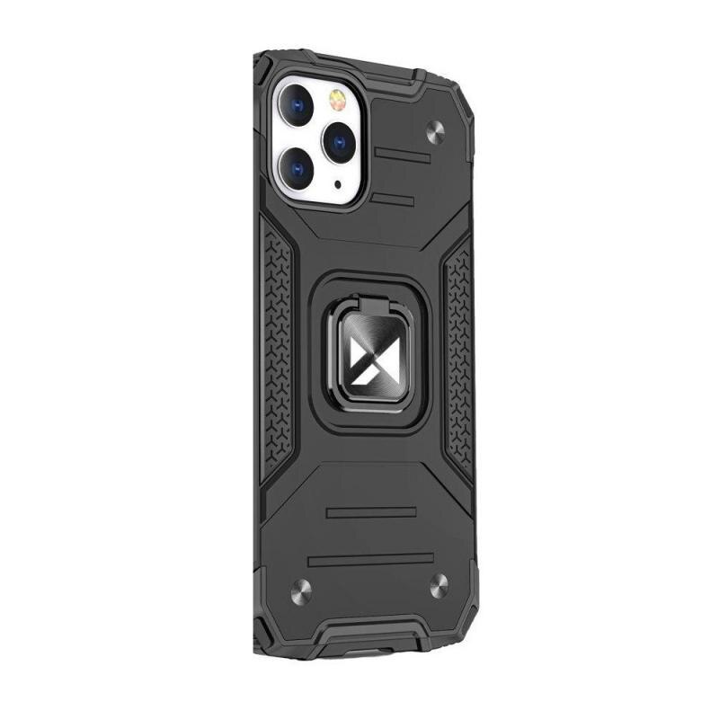 Carcasa Wozinsky Ring Armor compatibila cu iPhone 13 Pro, Functie magnetica, Black