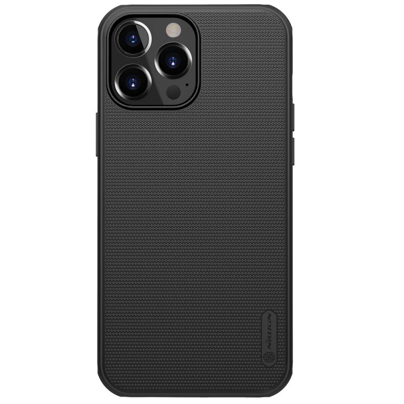 Carcasa Nillkin Frosted Shield compatibila cu iPhone 13 Pro Max Black