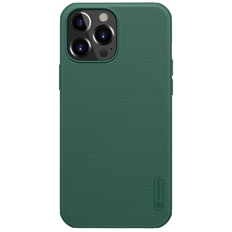 Carcasa Nillkin Frosted Shield compatibila cu iPhone 13 Pro Max Green