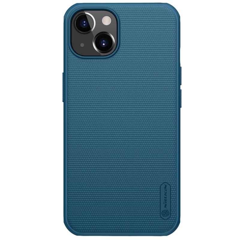 Carcasa Nillkin Frosted Shield compatibila cu iPhone 13 Blue