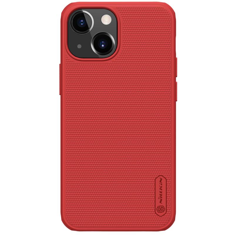Carcasa Nillkin Frosted Shield compatibila cu iPhone 13 Mini Red