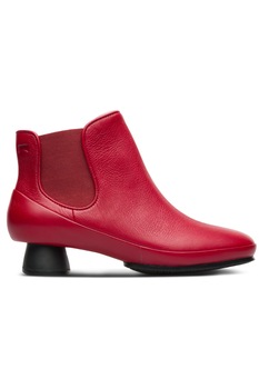 Botine dama, Camper, Alright, Piele naturala, Rosu, 36 EU, K400512-004-36 Botine dama, Camper, Alright, Piele naturala, Rosu, 36 EU, K400512-004-36