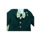 Costum botez 6 piese pentru baieti Colibri 2035-V1-0-3-luni, Verde