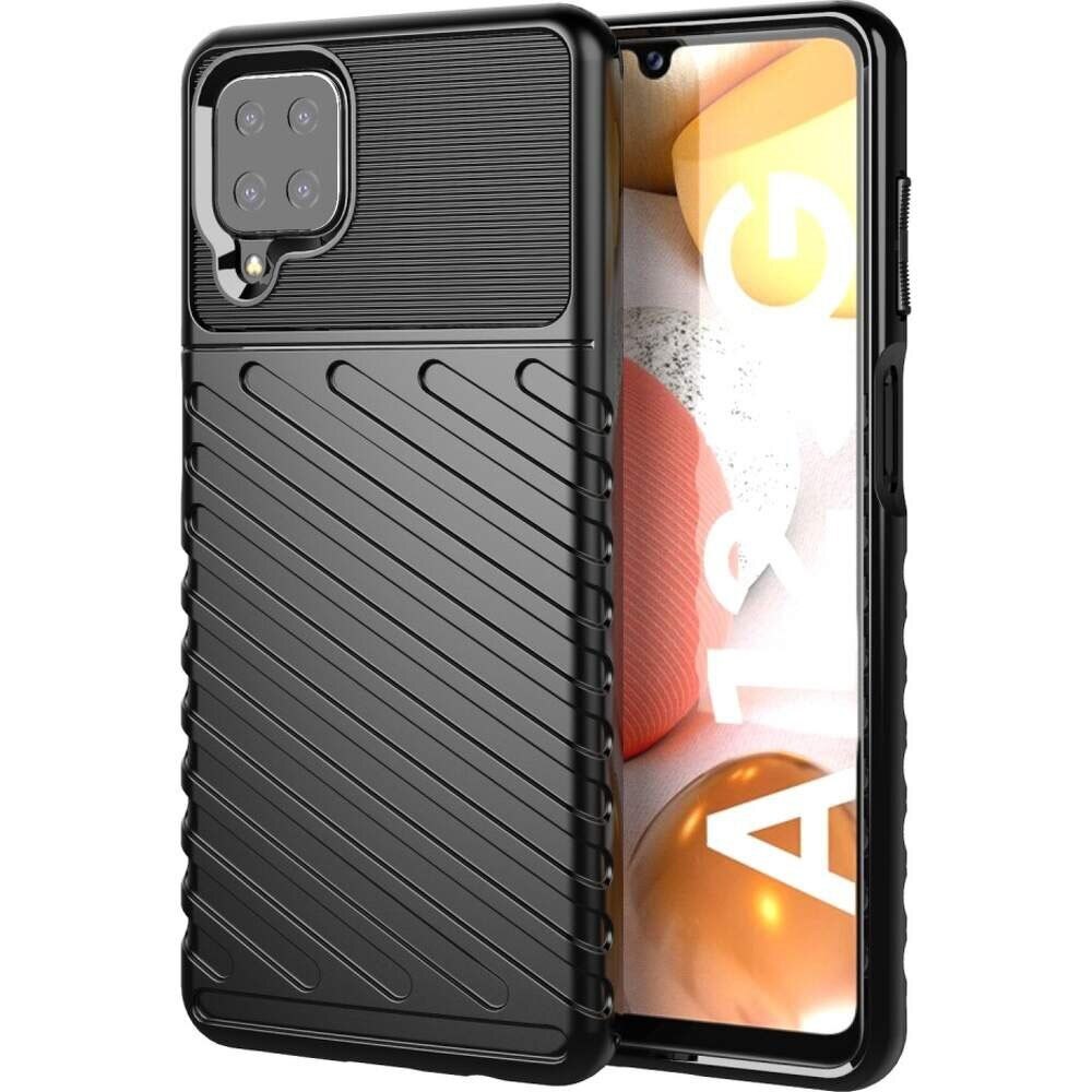Husa pentru Samsung Galaxy A12 armored thunder neagra