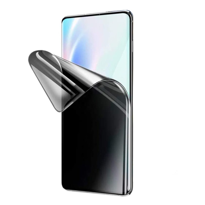 Фолио PRIVACY за Samsung Galaxy J1 Ace, силиконова подложка, регенерируем хидрогел, гъвкав хидрокристал, антишпионска защита, лесен монтаж, пълна защита Aziao