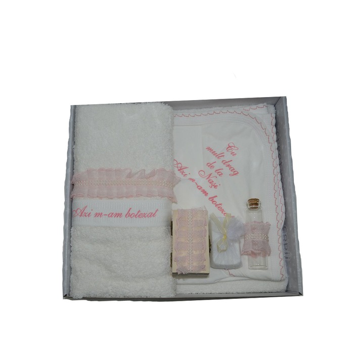 Trusou botez Mini Bimbi TBMB9-R, Roz