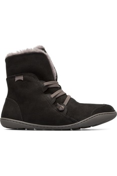Botine dama, Camper, Peu, Piele nabuc, Negru, 37 EU Botine dama, Camper, Peu, Piele nabuc, Negru, 37 EU