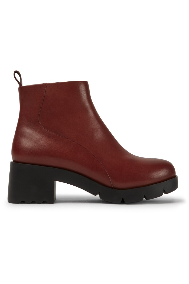 Botine dama, Camper, Wanda, Piele naturala, Maro, 39 EU, K400228-007-39