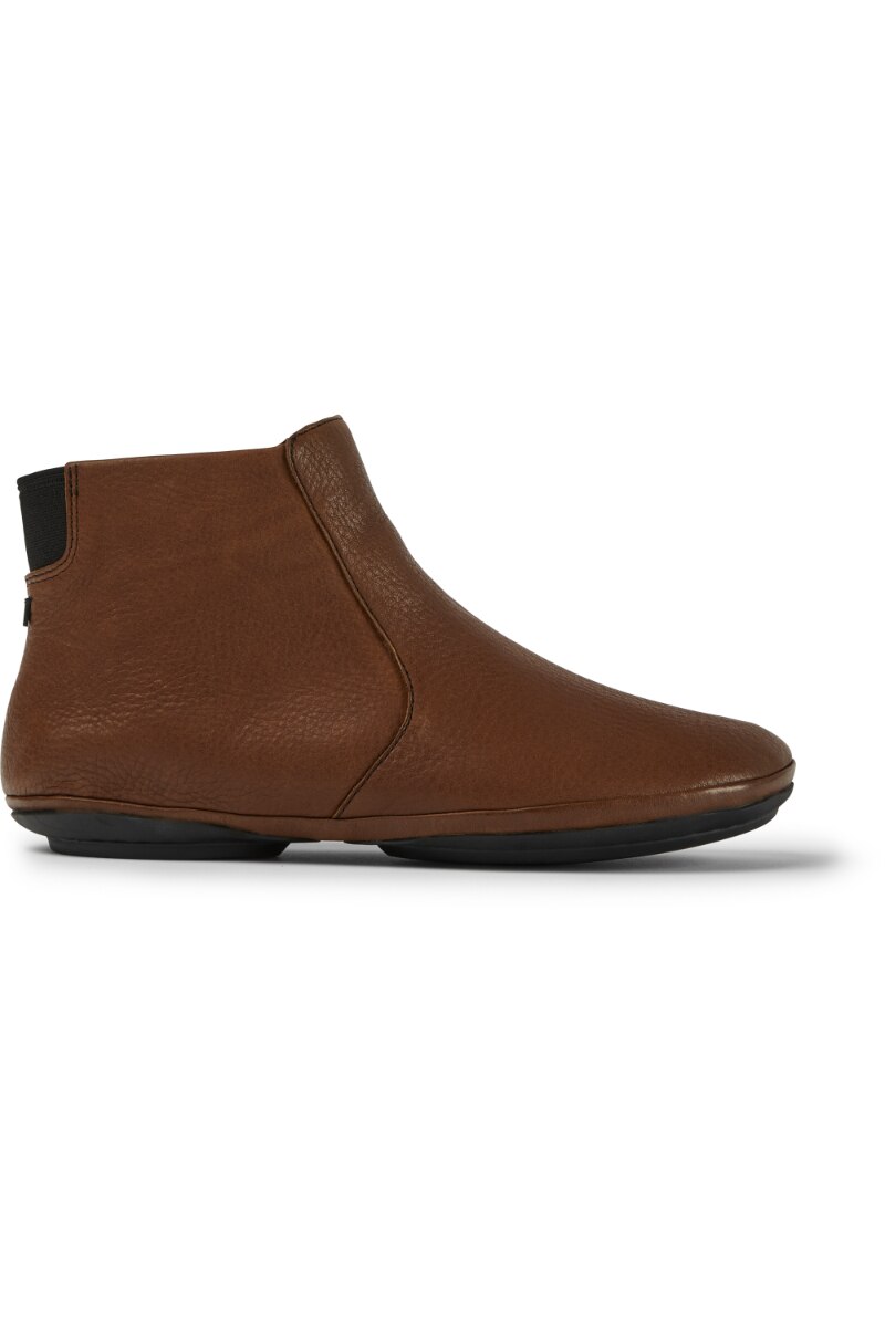 Botine dama, Camper, Right Nina, Piele naturala, Maro, Maro