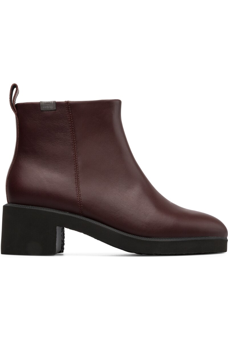 Botine dama, Camper, Wonder, Piele naturala, Burgundy