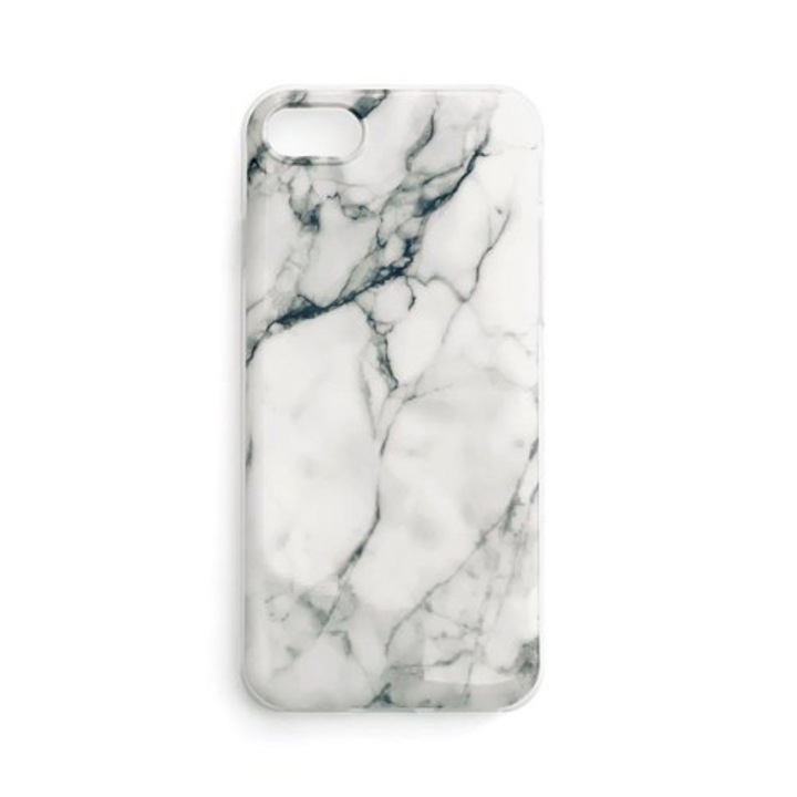 Калъф Wozinsky Marble TPU за Samsung Galaxy A02s EU, бял