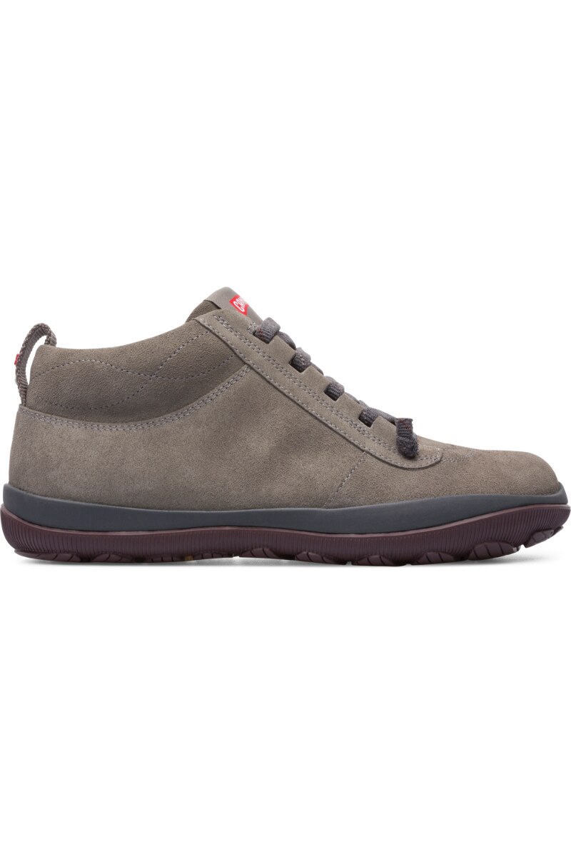 Botine dama, Camper, Peu Pista, Piele nabuc, Gri