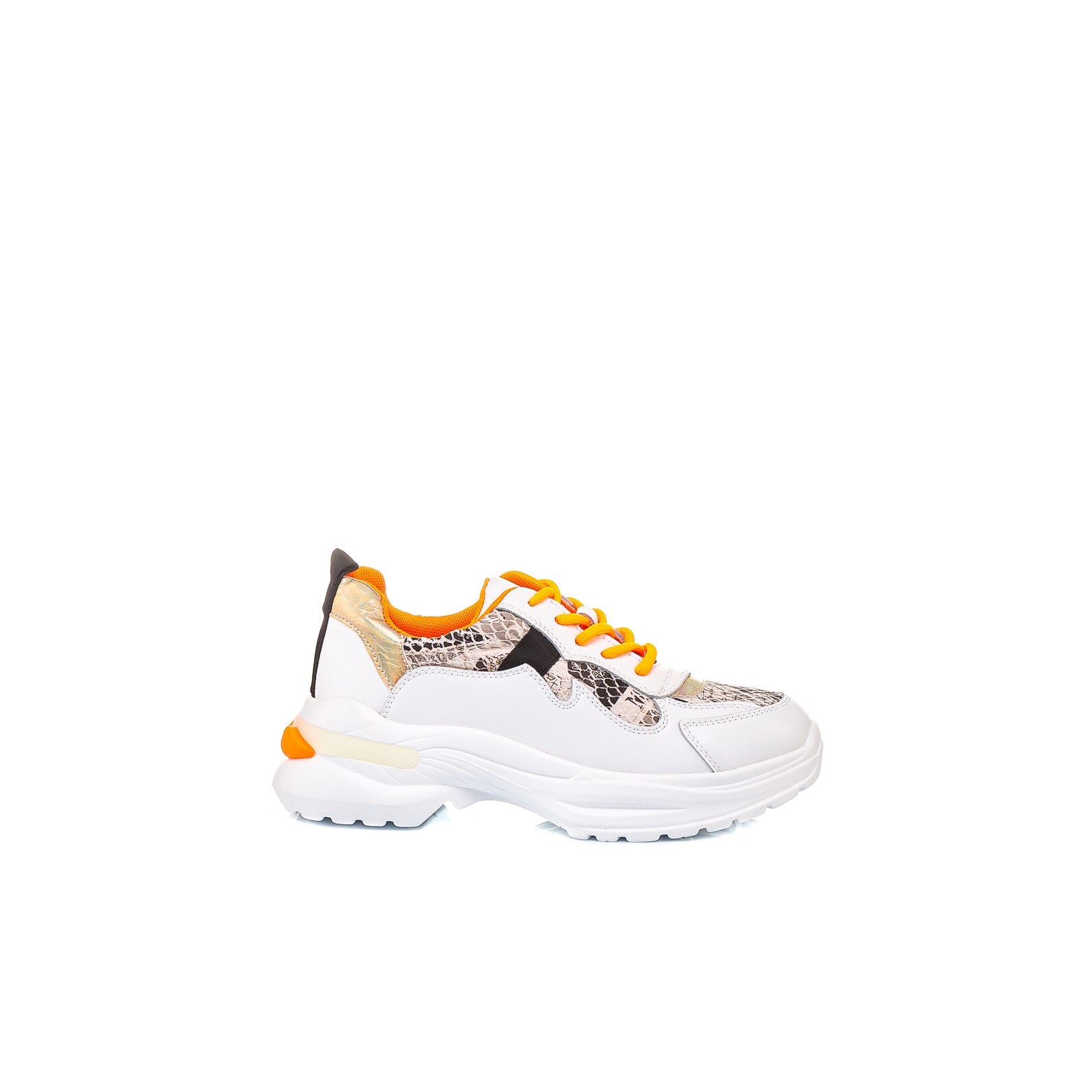 Pantofi sport dama Cenia Verde, Portocaliu