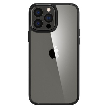 Carcasa Spigen Ultra Hybrid compatibila cu iPhone 13 Pro Max Matte Black Carcasa Spigen Ultra Hybrid compatibila cu iPhone 13 Pro Max Matte Black