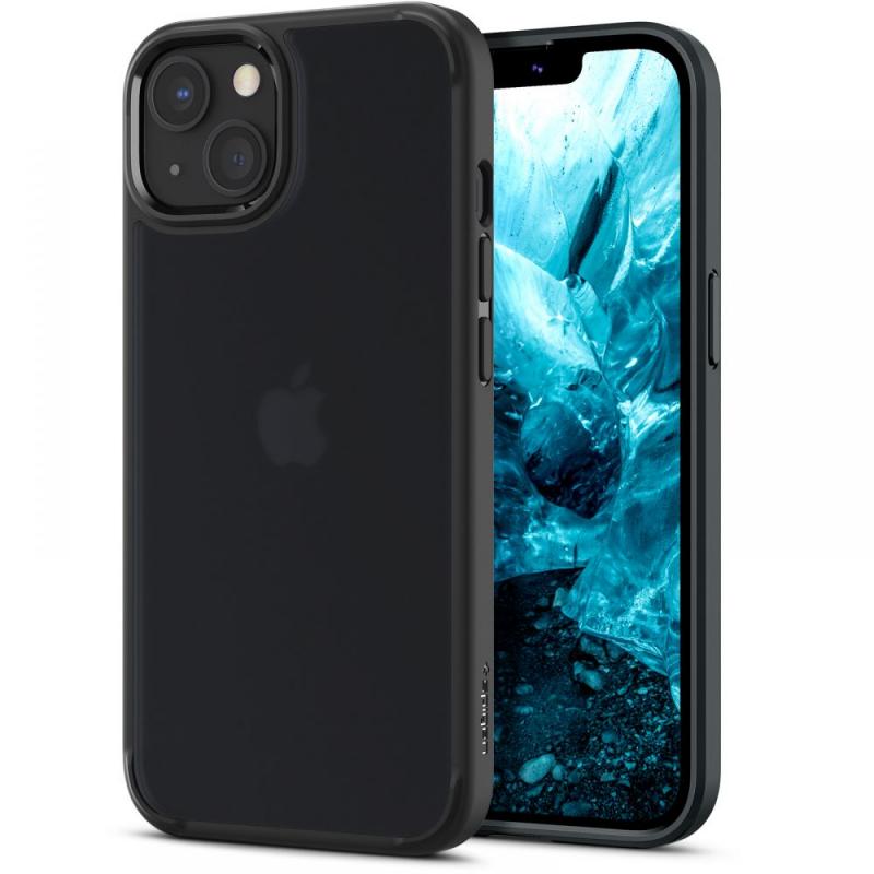 Carcasa Spigen Ultra Hybrid compatibila cu iPhone 13 Mini Matte Frost Black