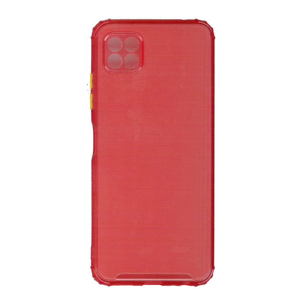 Husa din silicon anti crack, pentru Galaxy A22 (5G), rosu