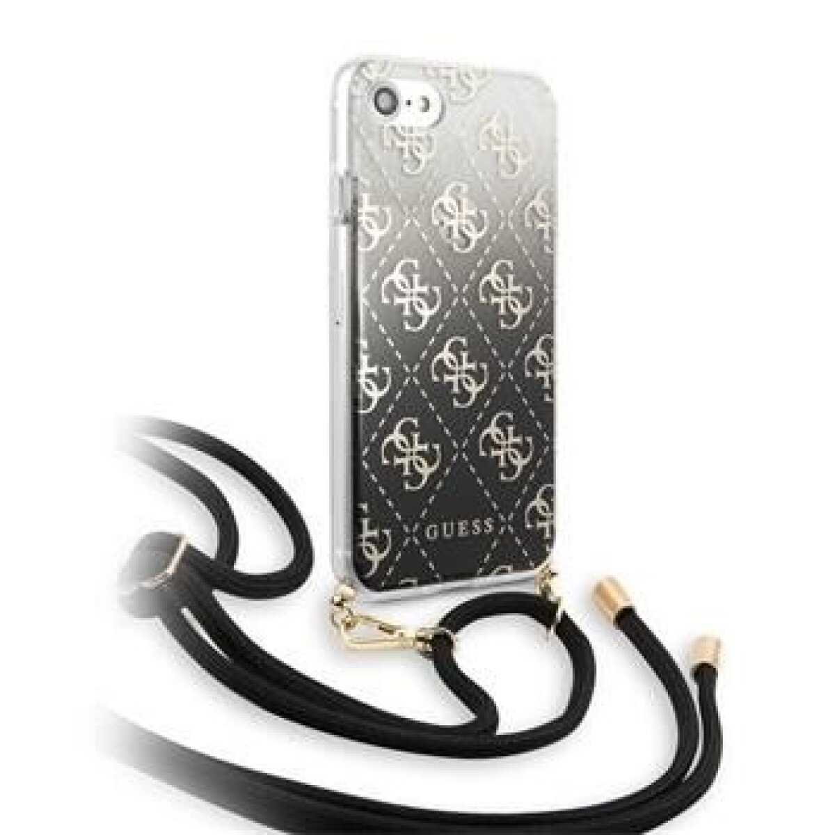 Husa Cover Guess 4G Eloectroplated GUHCI8WO4GBK pentru iPhone 7/8/SE 2 Black