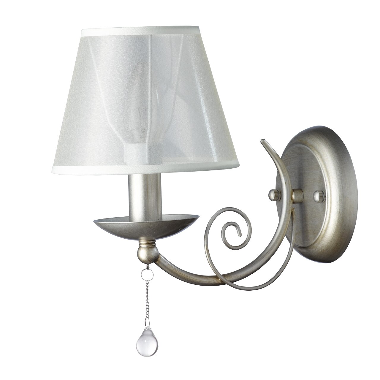 Aplica MW-LIGHT, 40W, E14, Argintiu