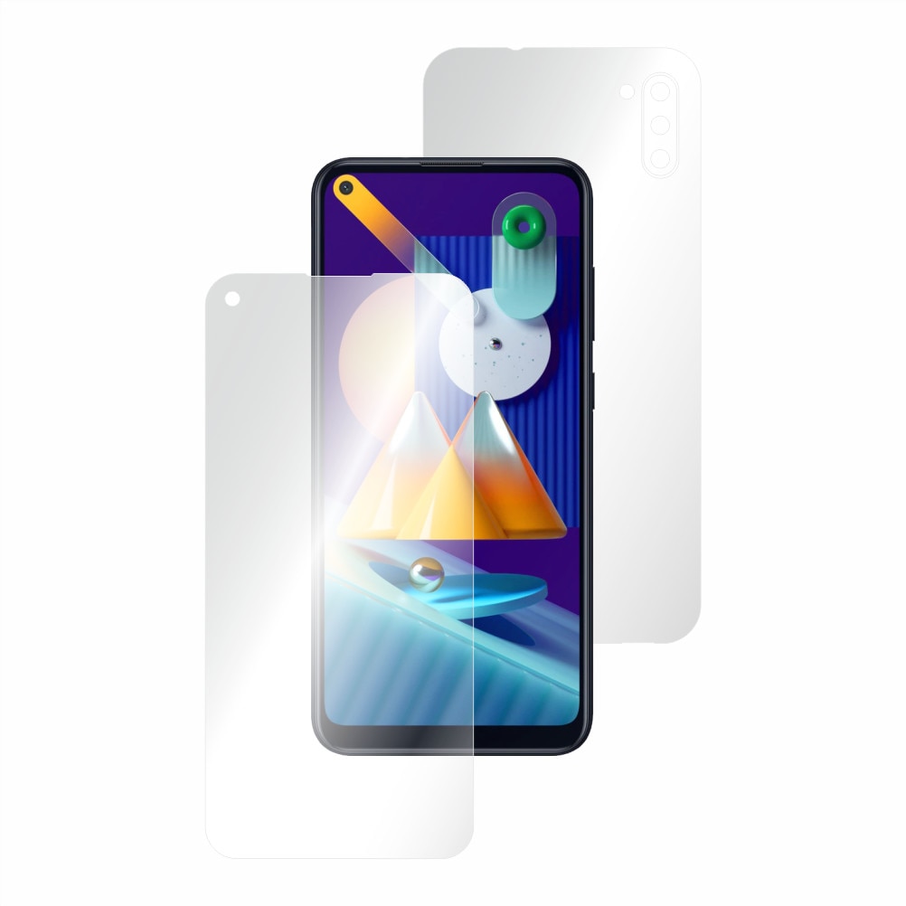 Folie de protectie Clasic Smart Protection compatibil cu Samsung Galaxy M11 fullbody respectiv display si spate