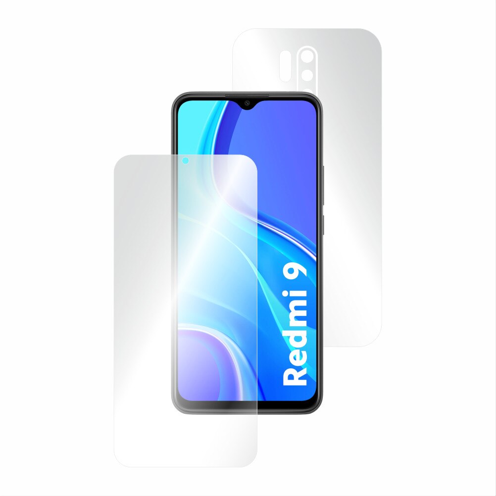 Folie de protectie Antireflex Mata Smart Protection compatibil cu Xiaomi Redmi 9 fullbody respectiv display si spate