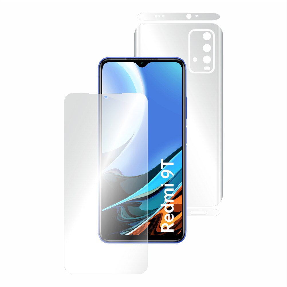 Folie de protectie Antireflex Mata Smart Protection compatibil cu Xiaomi Redmi 9T fullbody respectiv display si spate