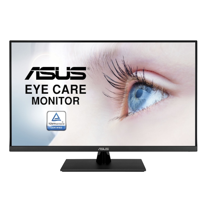 ASUS VP32UQ 4K UHD Eye-Care Monitor, 31.5", IPS, 3840 x 2160, 100% sRGB, HDR-10, Adaptive-Sync, DisplayPort, HDMI