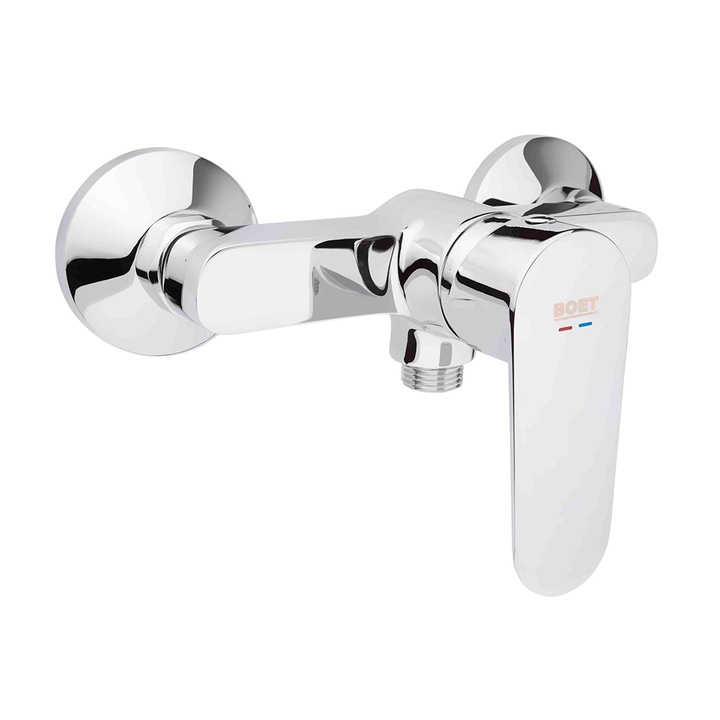 Baterie de dus pentru exterior cu reductor de debit Luca