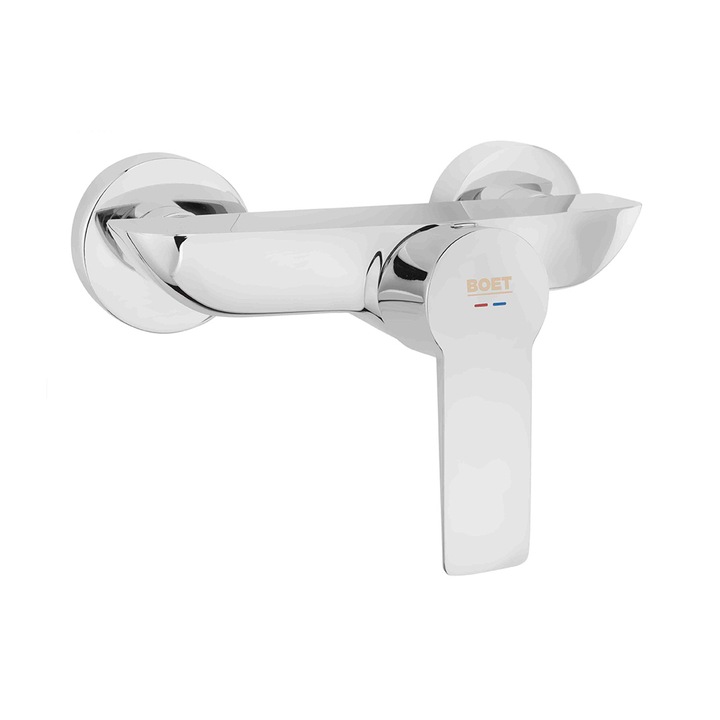 Baterie de dus, monocomanda, crom, Ares