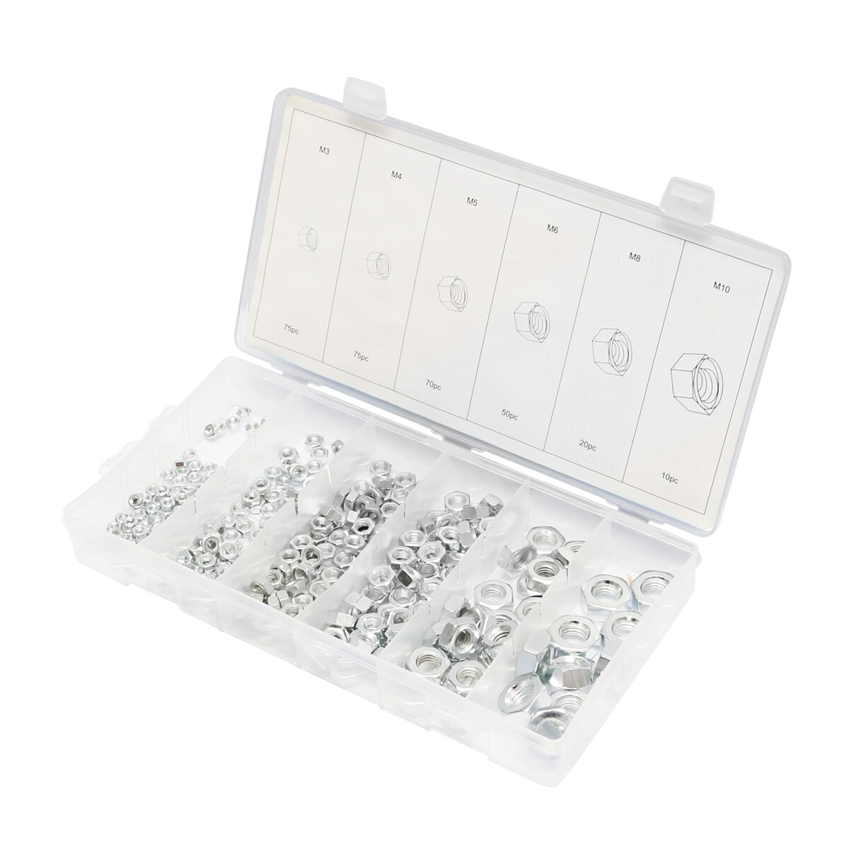 Trusa piulite metric 300 piese