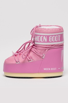 Moon Boot, Ghete tip apreschiuri fara inchidere Classic Low 2, Roz Moon Boot, Ghete tip apreschiuri fara inchidere Classic Low 2, Roz
