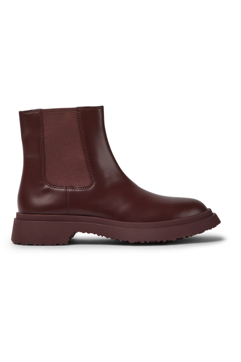 Botine dama, Camper, Walden, Piele naturala, Burgundy