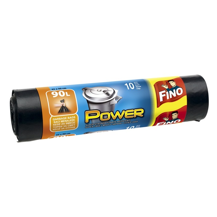 Торби за смет FINO LD, 90 л, 10 броя
