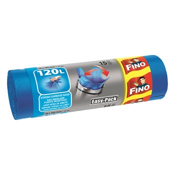 Saci menajeri Fino Easy-Pack, 120L, 15 buc Saci menajeri Fino Easy-Pack, 120L, 15 buc