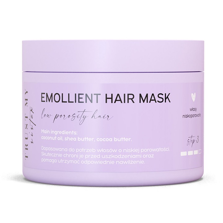 Masca hidratanta pentru porozitate scazuta, Trust My Sister, 150 g