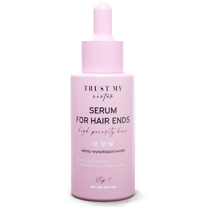 Serum pentru varfuri pentru porozitate ridicata, Trust My Sister, 40 ml