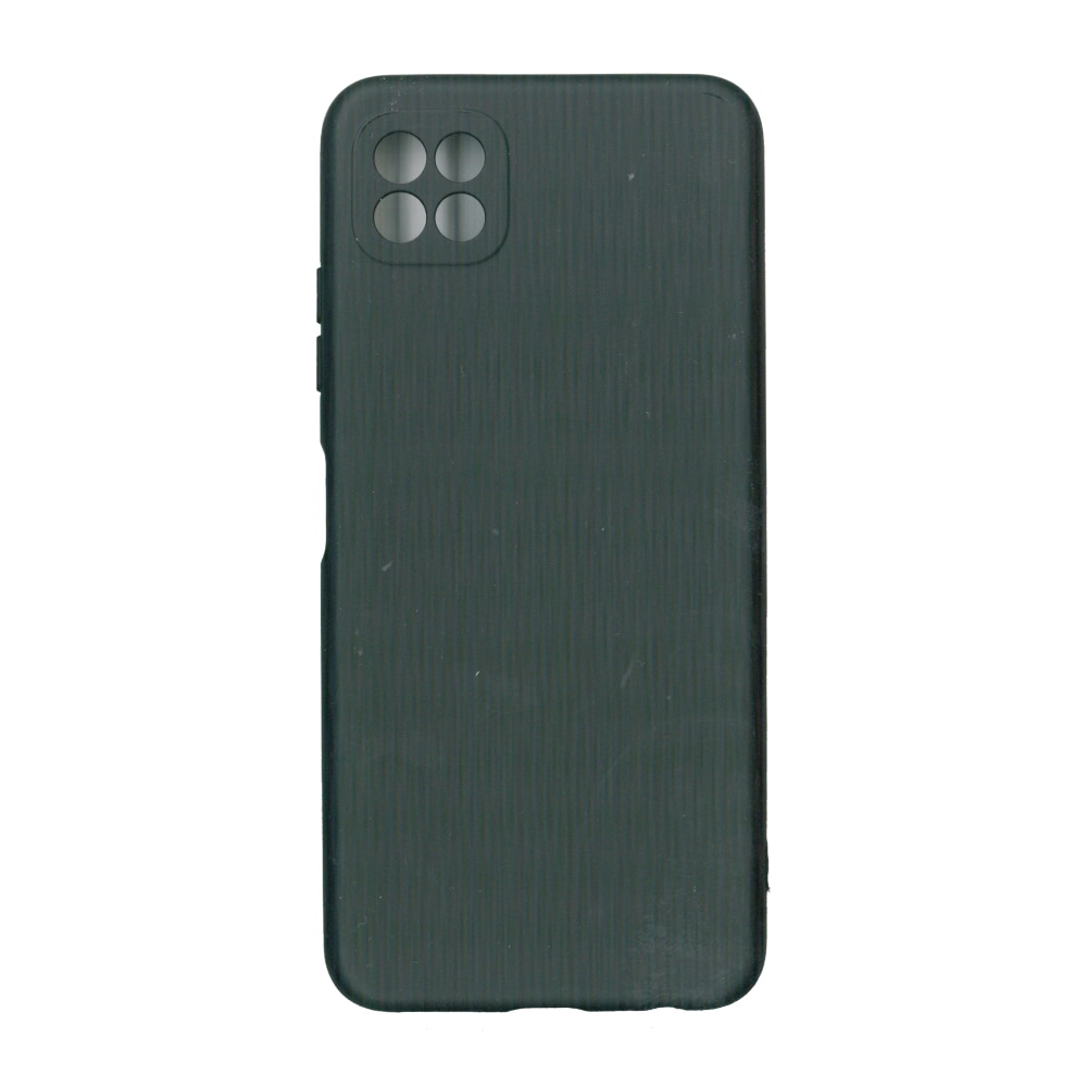 Husa Liquid din silicon mat, pentru Samsung Galaxy A22 (5G), negru