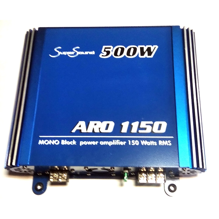 Autóerősítő SuperSound ARO1150, 1x150W, 4ohm