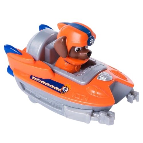 Figurina Paw Patrol Rescue Racers Sea Patrol Zuma 15 cm