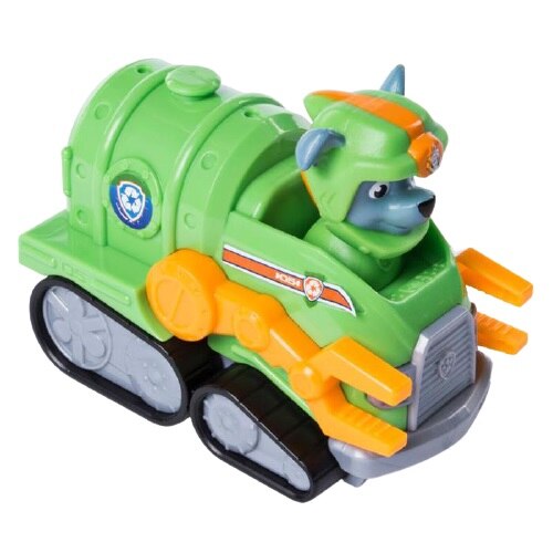 Figurina Paw Patrol Rescue Racers Sea Patrol Rocky 15 cm