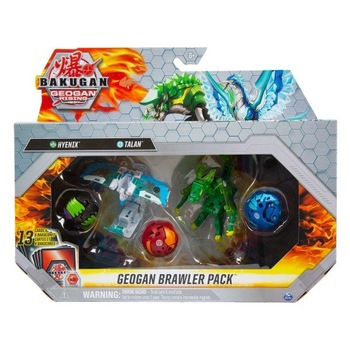 Set 5 Figurine Bakugan Geogan Brawler Pack Hyenix & Talan Set 5 Figurine Bakugan Geogan Brawler Pack Hyenix & Talan