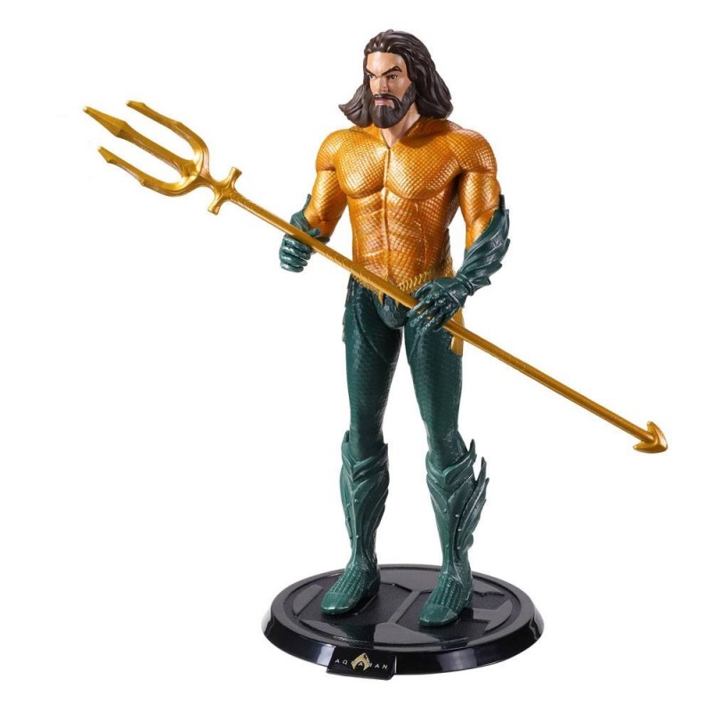 Figurina DC Comics Bendyfigs Aquaman , 19 cm, Multicolor