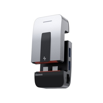 Hub Baseus 9in1 3xUSB 3.0, HDMI, 2xThunderBolt 3, USB-C, jack 3.5mm, RJ45 compatibil Apple MacBook Pro - 6219731 Hub Baseus 9in1 3xUSB 3.0, HDMI, 2xThunderBolt 3, USB-C, jack 3.5mm, RJ45 compatibil Apple MacBook Pro - 6219731
