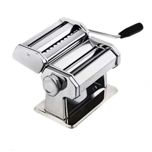 Masina pentru taitei si spaghete, 9 dimensiuni de taiere, Otel inoxidabil, Accesoriu fixare de masa teleMAG