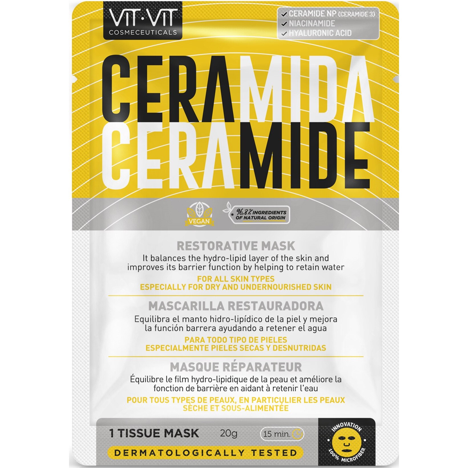 Masca Regeneranta cu Ceramide, 20gr, Diet Esthetic