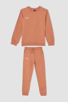 DeFacto, Trening din amestec de bumbac, Oranj DeFacto, Trening din amestec de bumbac, Oranj