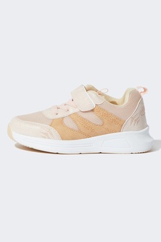 DeFacto, Pantofi sport cu insertii de plasa, Ocru DeFacto, Pantofi sport cu insertii de plasa, Ocru