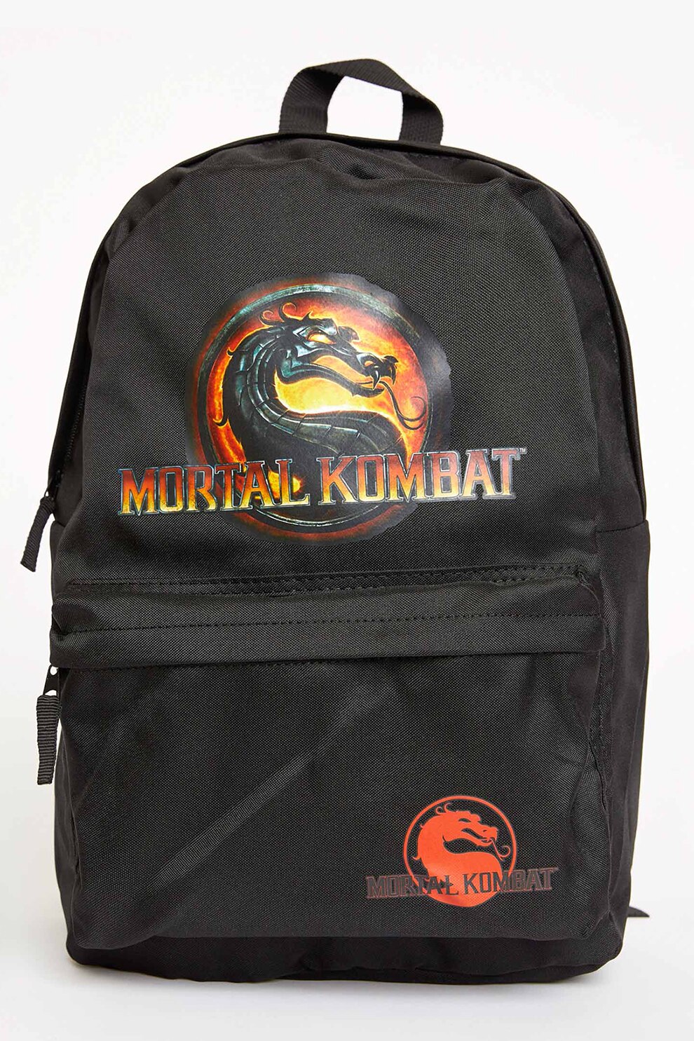 DeFacto, Rucsac cu Mortal Kombat, Negru/Rosu/Galben